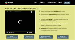 Desktop Screenshot of facturacionfacil.com.ar