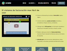 Tablet Screenshot of facturacionfacil.com.ar